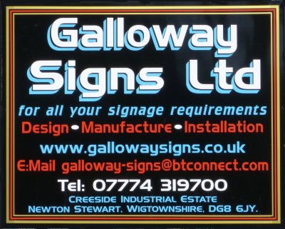 Galloway Signs, Newton Stewart